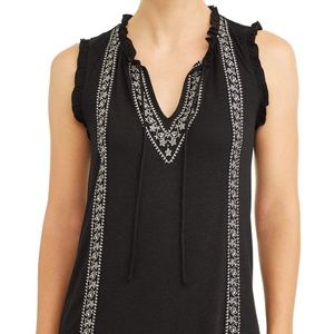 Time and Tru Embroidered Tank Top XXL/2XG (20)
